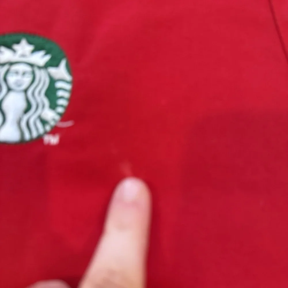 Starbucks Barista‎ Red Apron Official Workwear Costume